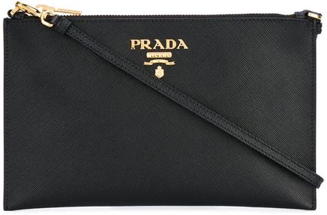 prada logo plaque chain clutch bag|prada purses.